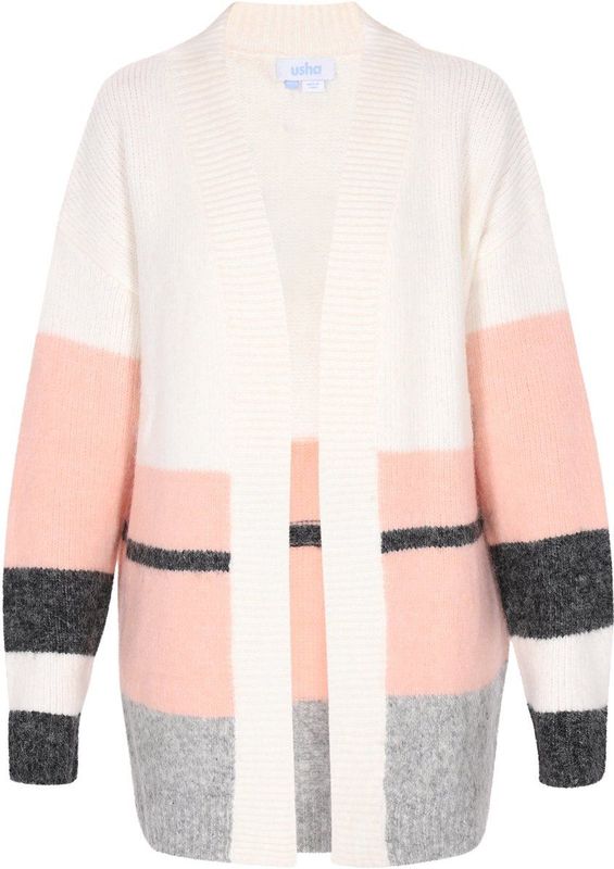 usha - BLUE LABEL - Gebreid Vest - Gemengde Kleuren