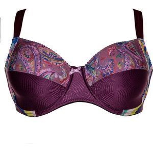 Disismi grote maten Beugel BH Milaan - Raspberry