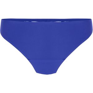 Hunkemöller Dames Lingerie Invisible string Lace Back - Blauw - maat XS