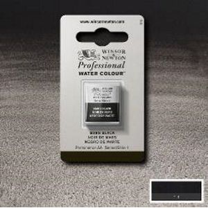 Winsor & Newton Professionele Aquarelverf Halve Nap Mars Black