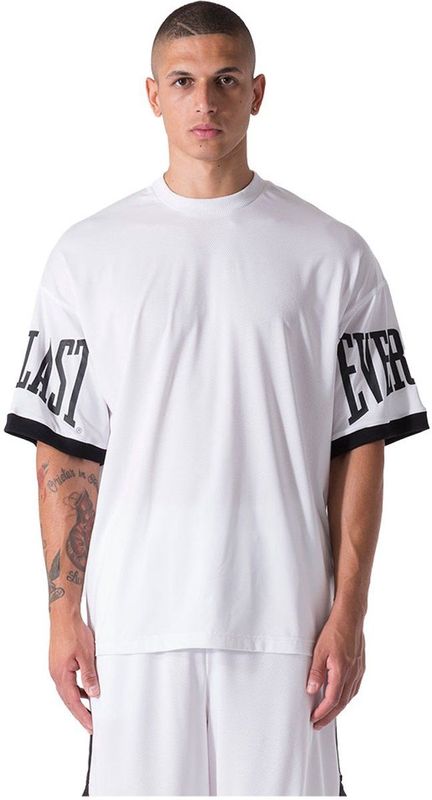 Everlast Mesh Stretch T-shirt Met Korte Mouwen Wit S Man