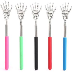 Telescopische Rugkrabber Set van 5 - Duurzaam en Inklapbaar voor Hoofdmassage en Jeukverlichting