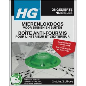 HG mierenlokdoos voor binnen en buiten - 2 x 2 Stuks