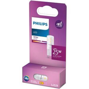 Energiezuinige Philips LED Capsule Transparant - 25 W - G9 - wit licht - Bespaar op energiekosten