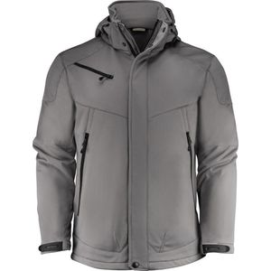 Printer JACKET SOFTSHELL SKELETON 2261035 - Staalgrijs - XS