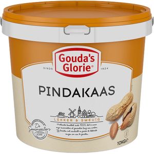 Gouda's Glorie Pindakaas voor pindasaus, emmer 10 kg