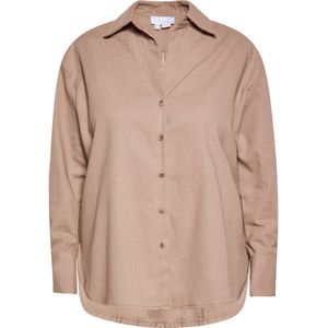 usha - Hemd - Lange Mouwen - Minimalistisch - Linnen