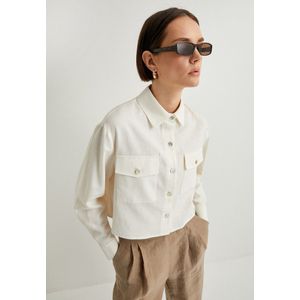 Overhemdkraag Lange mouw Langarmshirt