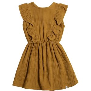 Alwero Jurk Ruffles Olijf 104-110