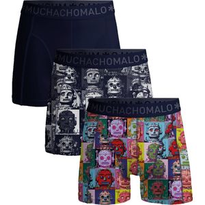 Muchachomalo Boys Boxershorts – 3 Pack - Maat 104 – 95% Katoen – Jongens Onderbroeken