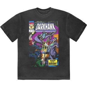 Marvel Darkhawk - Comic Cover Heren T-shirt - S - Zwart