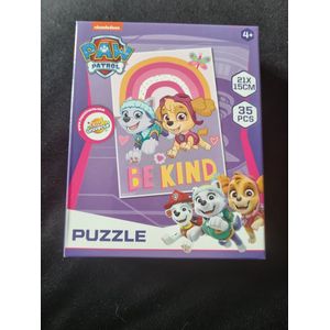 Toy Universe - Paw Patrol Puzzel 35 stukjes - 21x15cm - Be kind - Nickelodeon