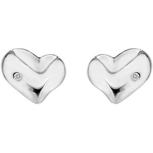 Lunar Heart Earrings