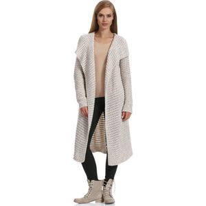 Merry Style Damesponcho – Zand – S/M - MS-SE-HAZEL