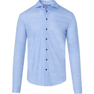 Blue Industry Casual Overhemd Heren Lange Mouw