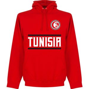 Tunesië Team Hoodie - Rood - Kinderen - 98