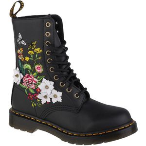 Dr. Martens - 1490 Floral - Laarzen - Zwart