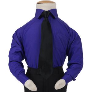 Kinderoverhemd koningsblauw- 92