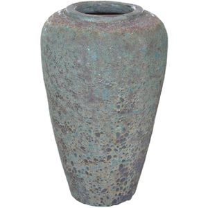 PTMD Bloempot Jossilyn - 58x58x95 cm - Keramiek - Groen