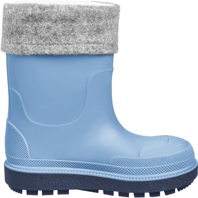 Playshoes - Gevoerde Rubberlaarzen - Blauw - TPE - Waterdicht