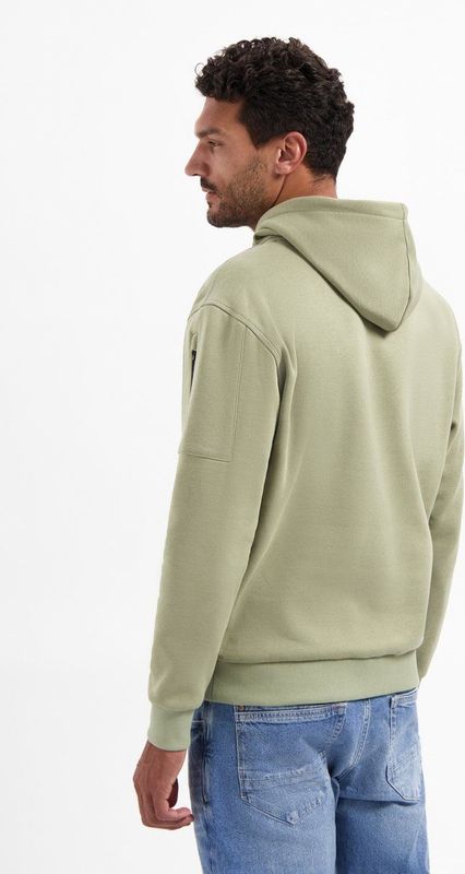 No Excess - Sweatshirt - Pastelgroen - Capuchon met Trekkoord