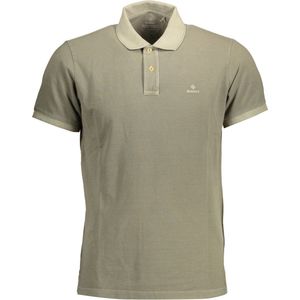 Gant Gant Sunfaded Pique Rugger Poloshirt - Mannen - donkergroen
