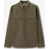 Sissy-Boy - Donkergroen corduroy overhemd