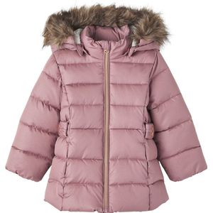 NAME IT NMFMERETHE JACKET3 GLITTER NOOS Meisjes Jas - Maat 122