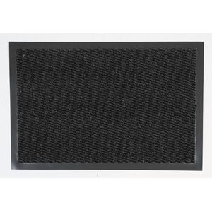 Ikado Droogloopmat antra/zwart - 120 x 180 cm