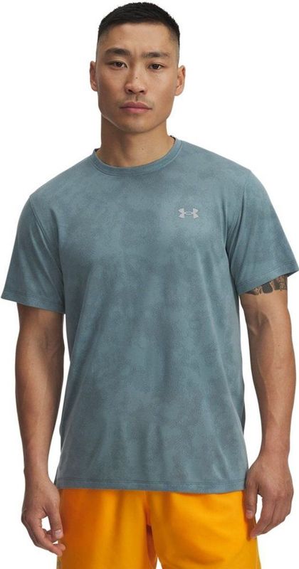 Under Armour - Launch Camo - Sportshirt - Groen