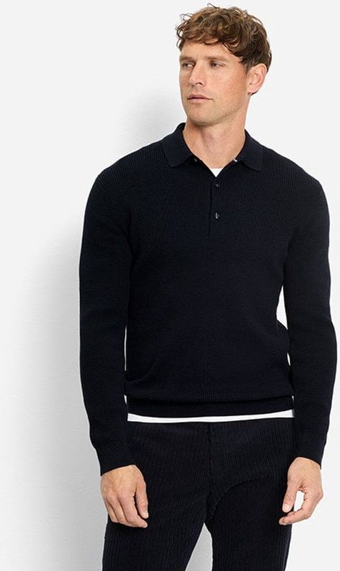 Olymp - Casual-polotrui - Blauw - Model 5361