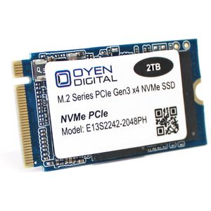 Oyen Digital M.2 2242 NVMe PCIe 3D TLC SSD - 2TB