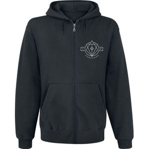 In Flames Forgone Cover Heren Vest met capuchon - zwart - S