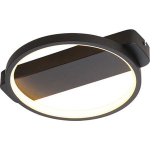 Freelight - Plafondlamp Cintura Ø 26 cm zwart