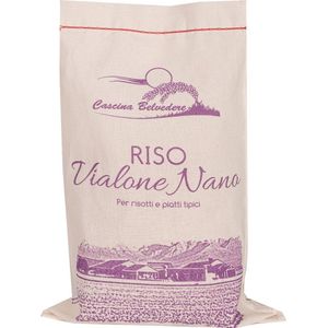 Cascina Belvedere Vialone nano rijst - Zak 1 kilo