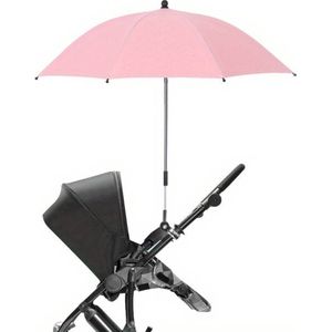Bovista Strandparaplu - Extra Sterke Parasol - Winddicht Paraplu - Strand - Outdoor - UV Bescherming - Roze
