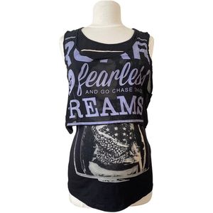 Love2Wait Tanktop C151106 Double Layer Off White maat M