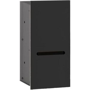 Emco Asis Module 2.0 inbouwmodule closetrolhouder links zwart