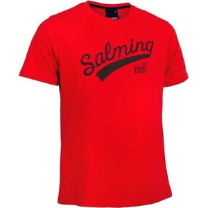 Salming Logo Shirt Heren - Rood - maat 128