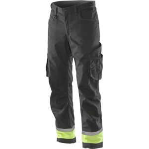 Jobman 2409 Transport Trousers 65240922 - Zwart/Geel - C154