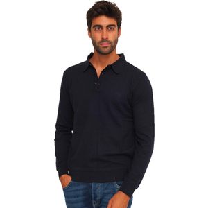 Liu Jo Polo Met Lange Mouwen - Donkerblauw