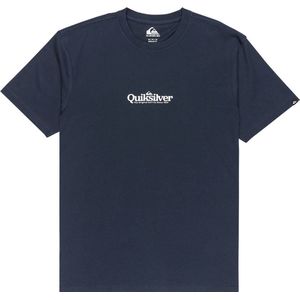 Quiksilver - Fineline - T-shirt - Blauw - Korte Mouwen - Heren