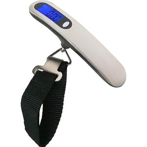 Digitale Kofferweegschaal - Bagageweegschaal – Kofferweger - Bagageweger - Luggage Scale - Tot 50 KG - Exclusief Batterijen