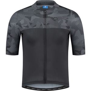 Rogelli Camo Fietsshirt - Korte Mouwen - Heren - Zwart, Grijs - Maat M