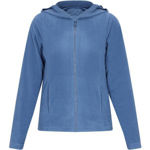 MYMO - Fleece Jas - Royal Blue - Gevoerde Zoom - Lange Mouw