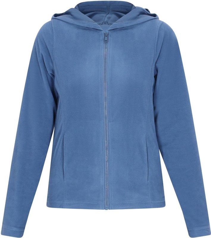 MYMO - Fleece Jas - Royal Blue - Gevoerde Zoom - Lange Mouw