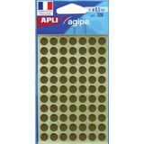 Agipa ronden etiketten 8 mm 308 stuks