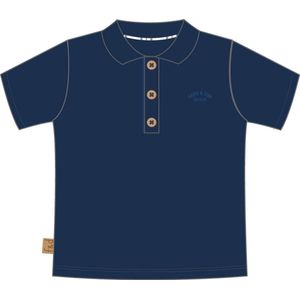 Frogs and Dogs - Piqué Polo | Twilight blue - Katoen - Maat 92