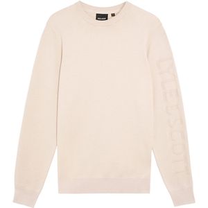 Lyle & Scott - Mesh Logo Crew Neck - Trui