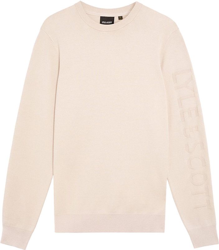 Lyle & Scott - Mesh Logo Crew Neck - Trui